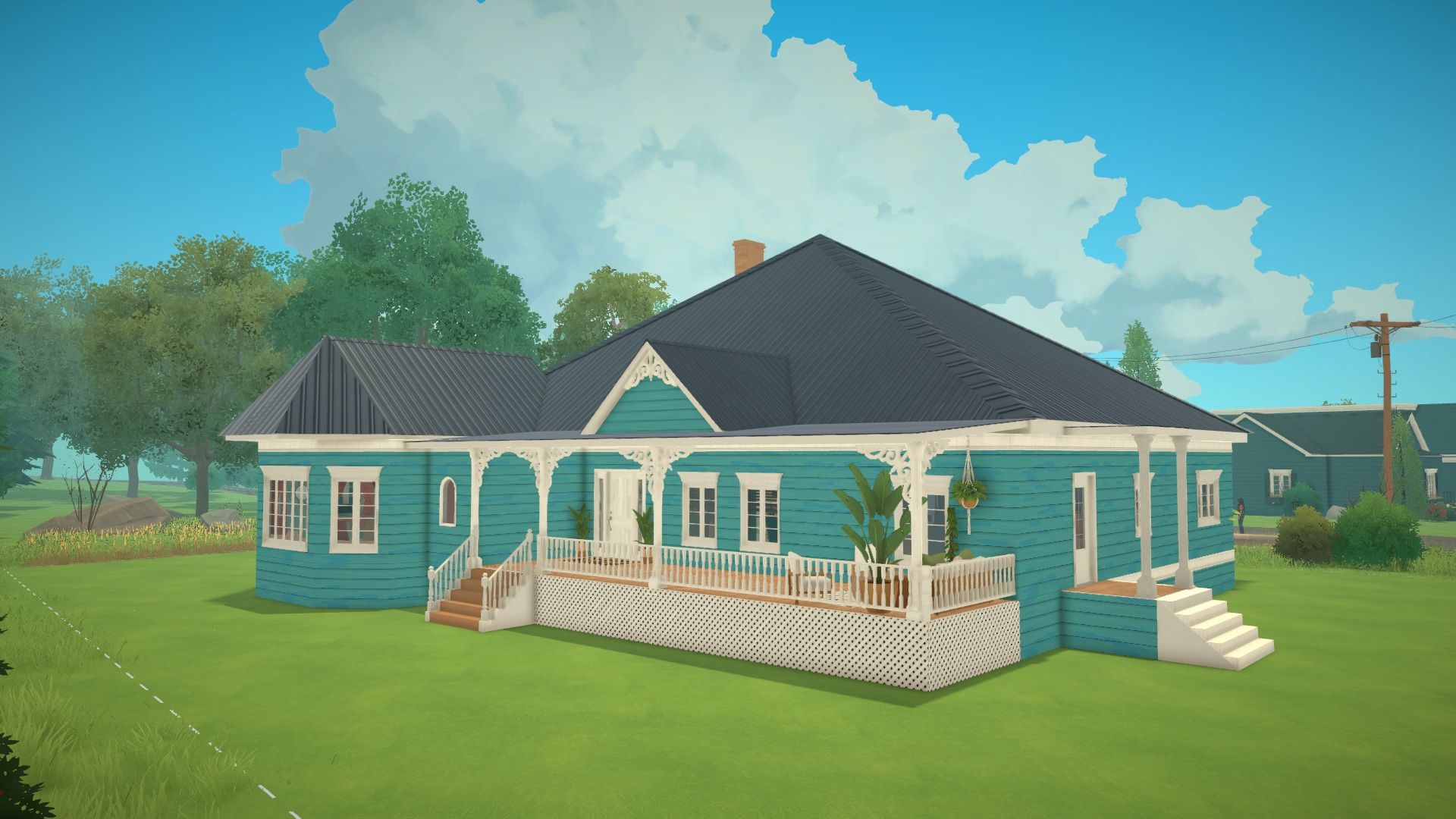 Teal Farmhouse image 2