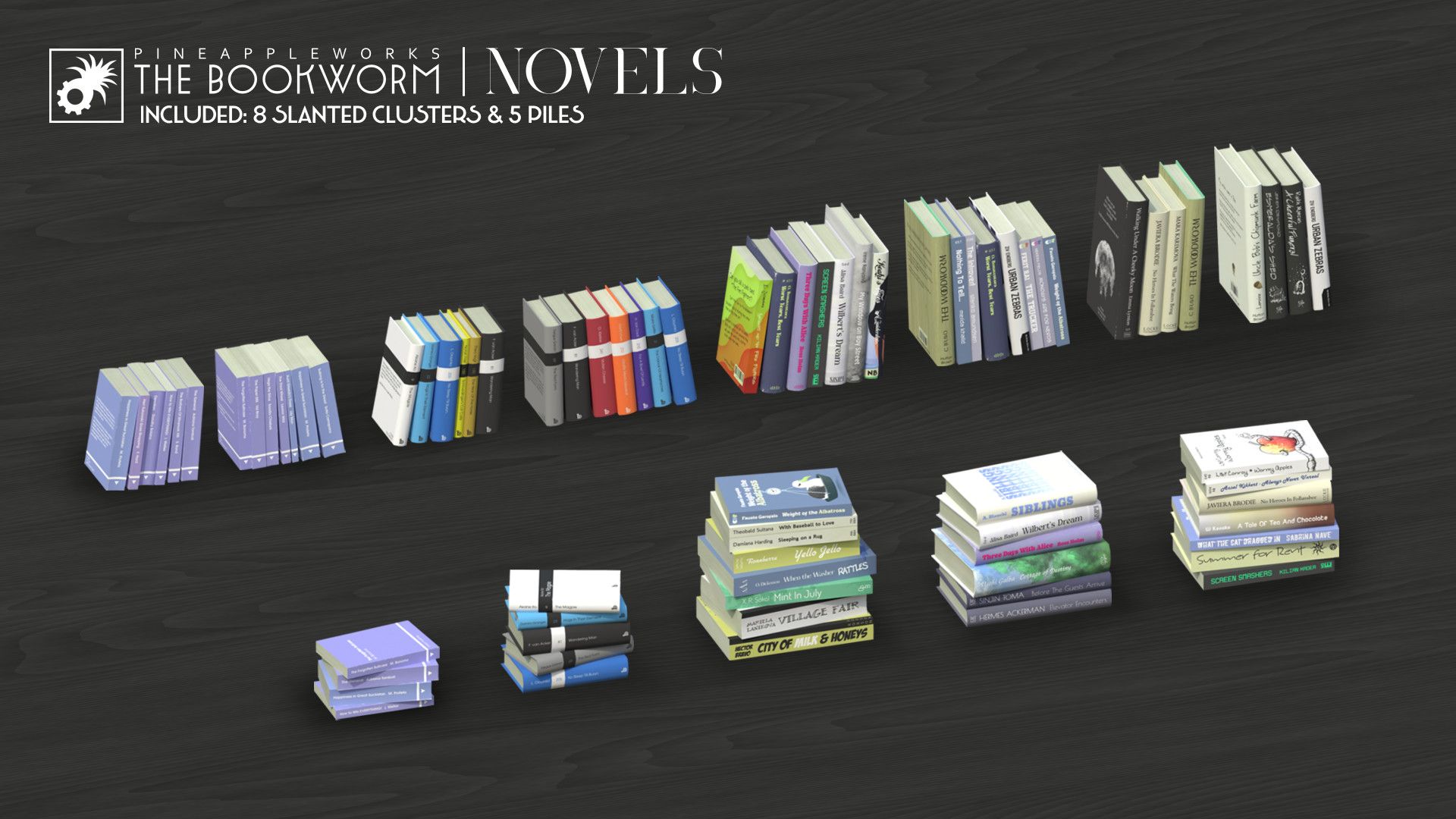 | PaW | The Bookworm | Novels - New Books for Decoration image 4