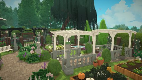 Victorian House and Gardens by TofuCryptid image 5