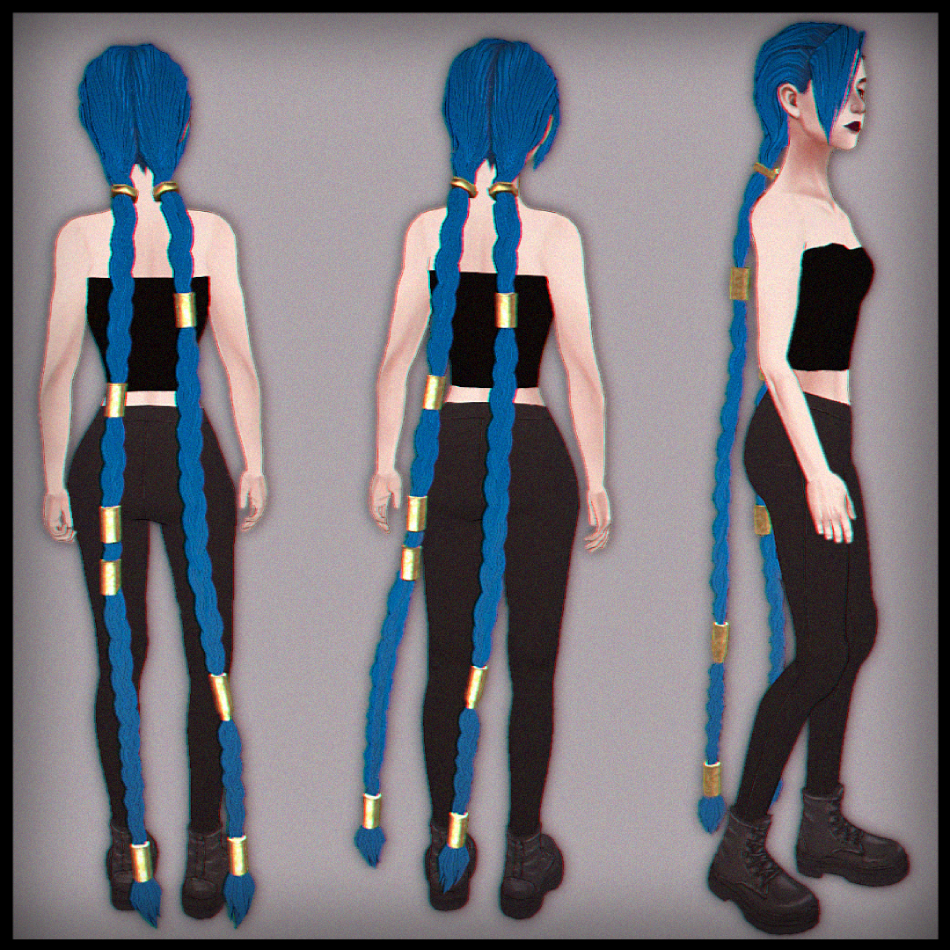 [Moons] Jinx Hair image 3