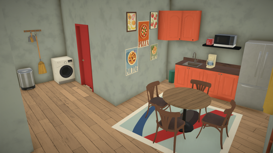 Simple small industrial chic home for one [NO CC] image 3
