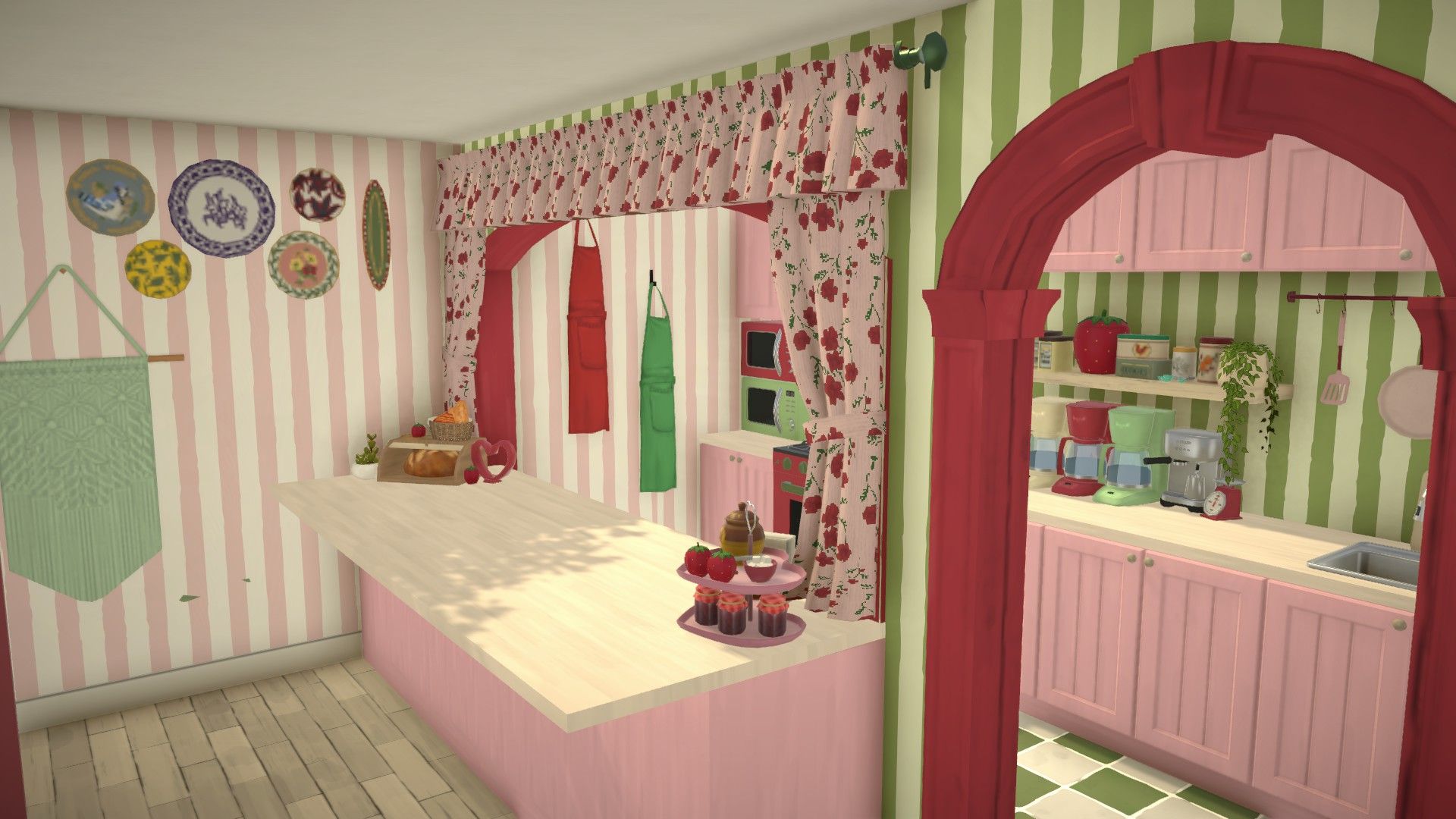 Strawberry Shortcake tiny home w/ cafe! image 2