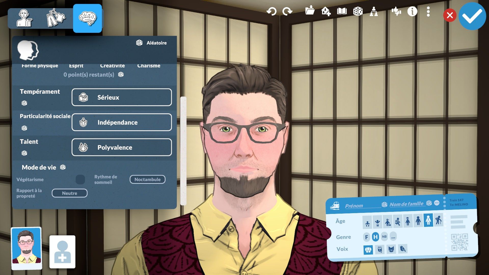 Personage CELIBATTAIRE image 2