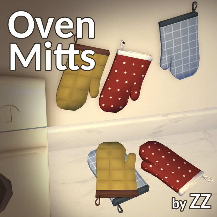 [zz] Oven Mitts image 1