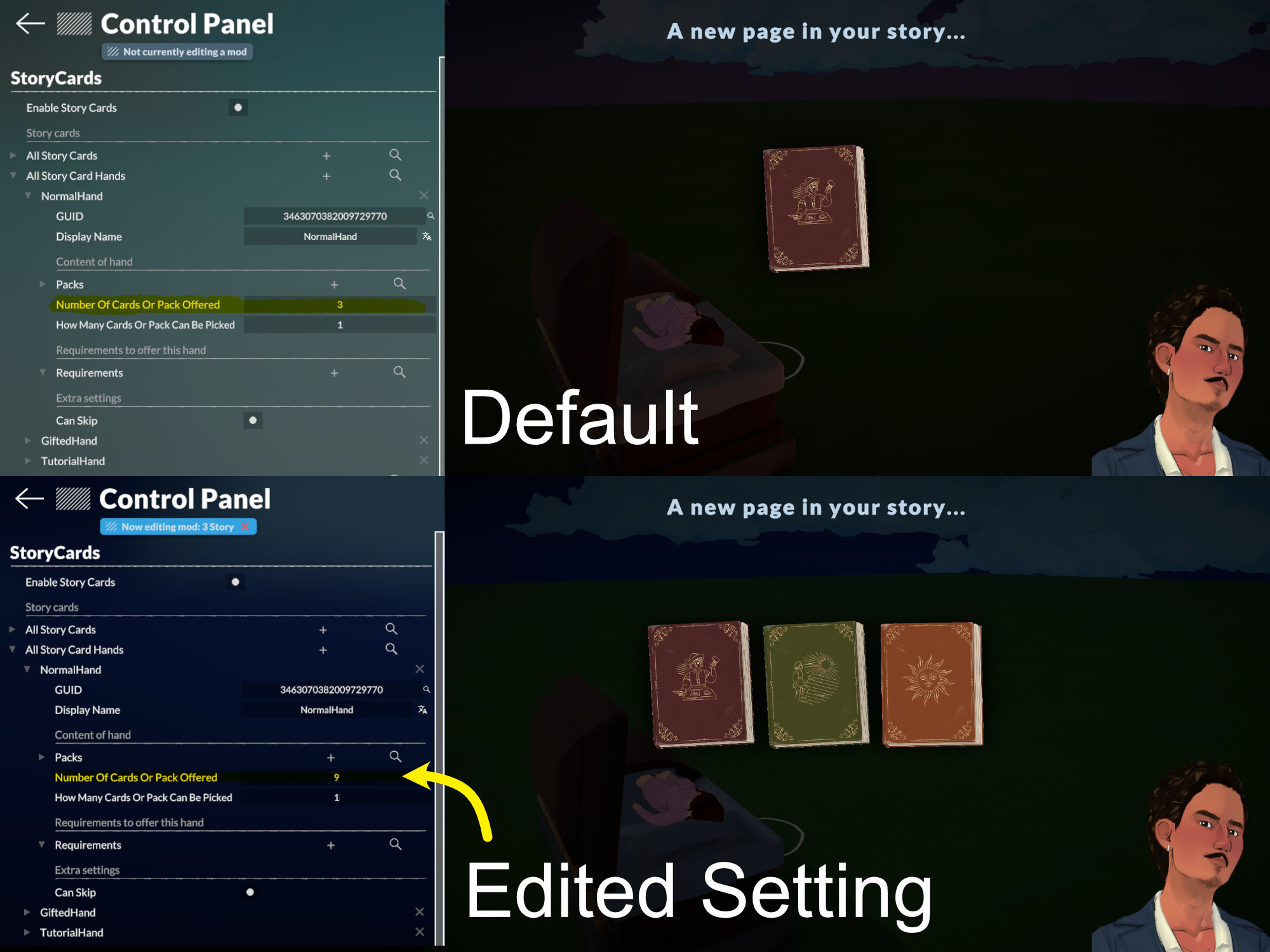 3 Story Card Offerings Temporary Fix [by ezurite] image 1