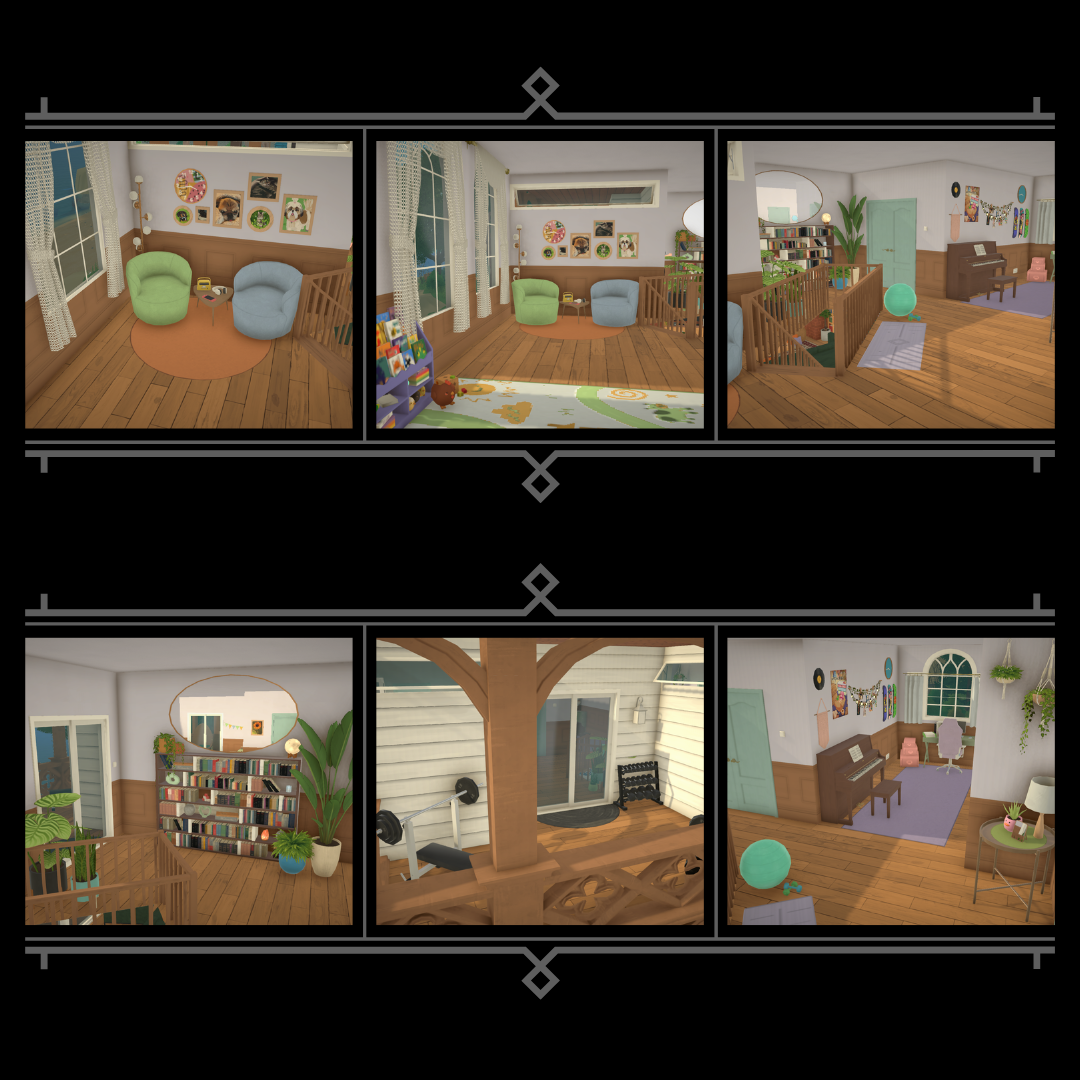 Colorful Open Concept Family Home image 11