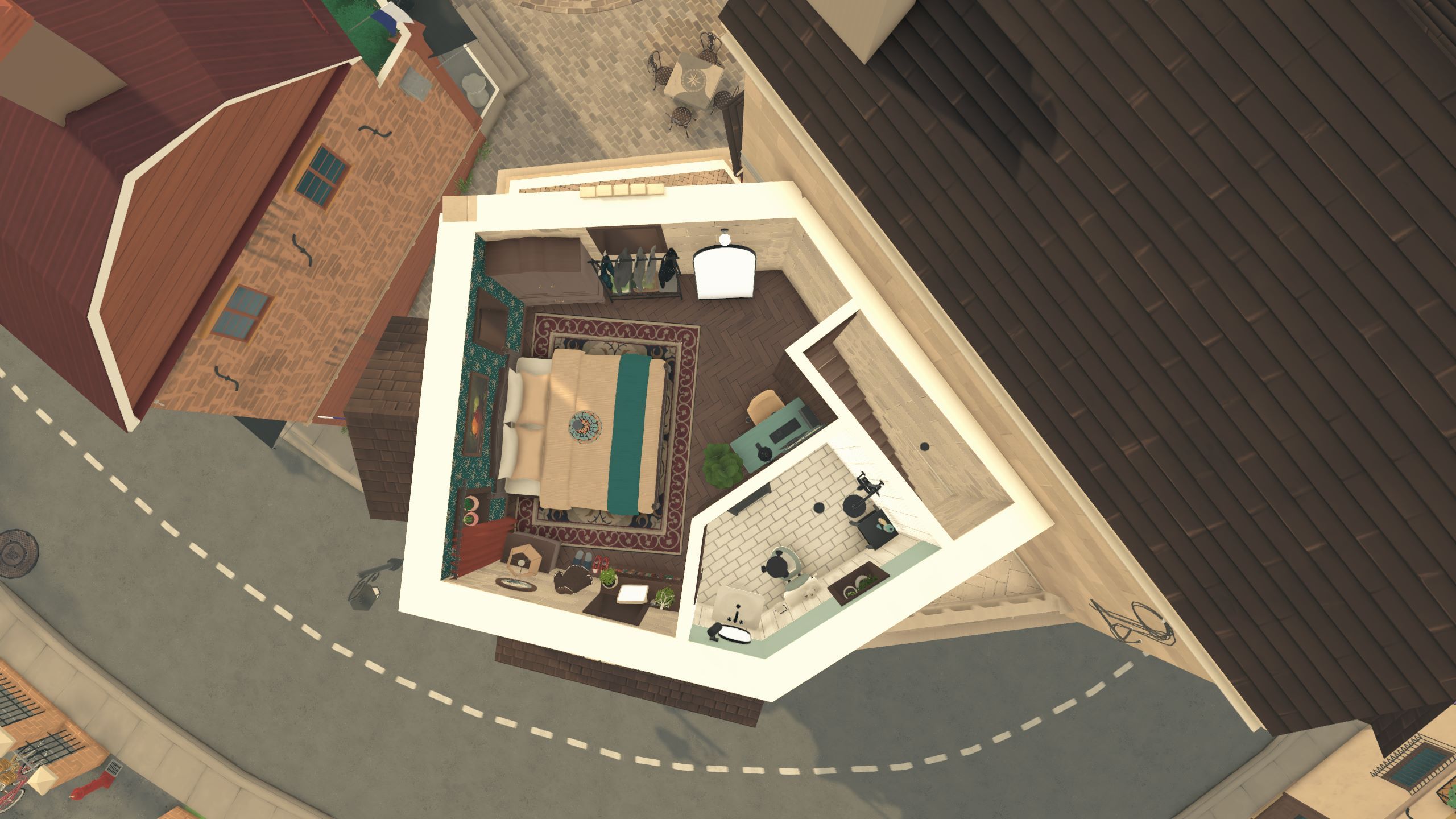 That weirdly shaped apartment on the main square image 5