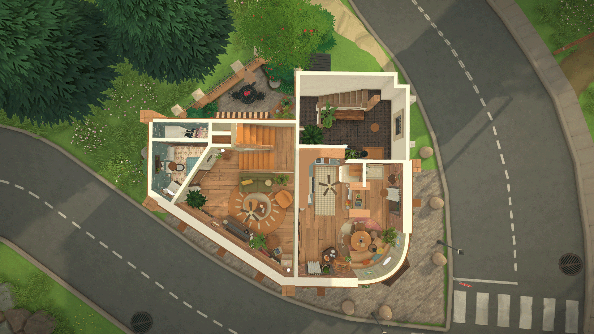 Corner Building with Apartment [pujipop ♡] image 17