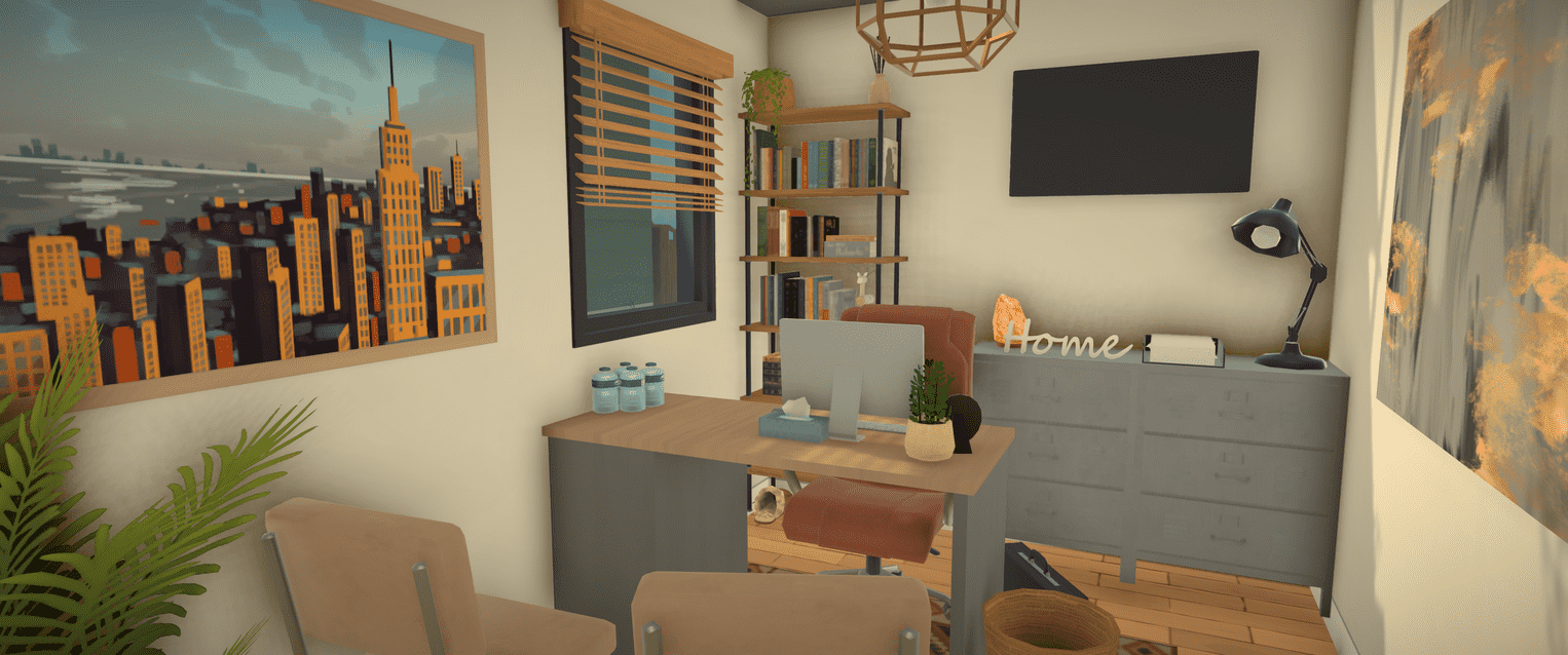 Cluttered Convenience Store with Apartment image 8