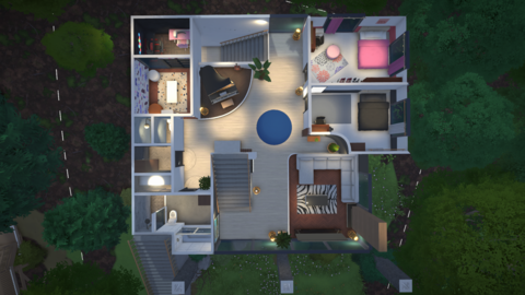 [Vanilla] Cozy Box Modern Contemporary / Modern Tropical Hillside House / Villa image 7