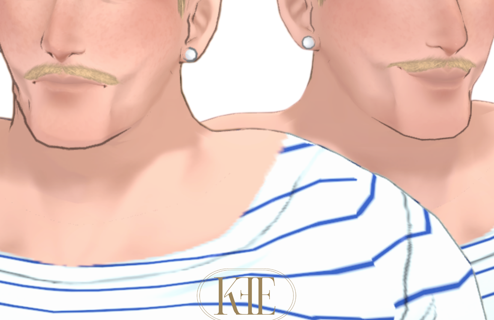 Cheeks contour skin details image 1