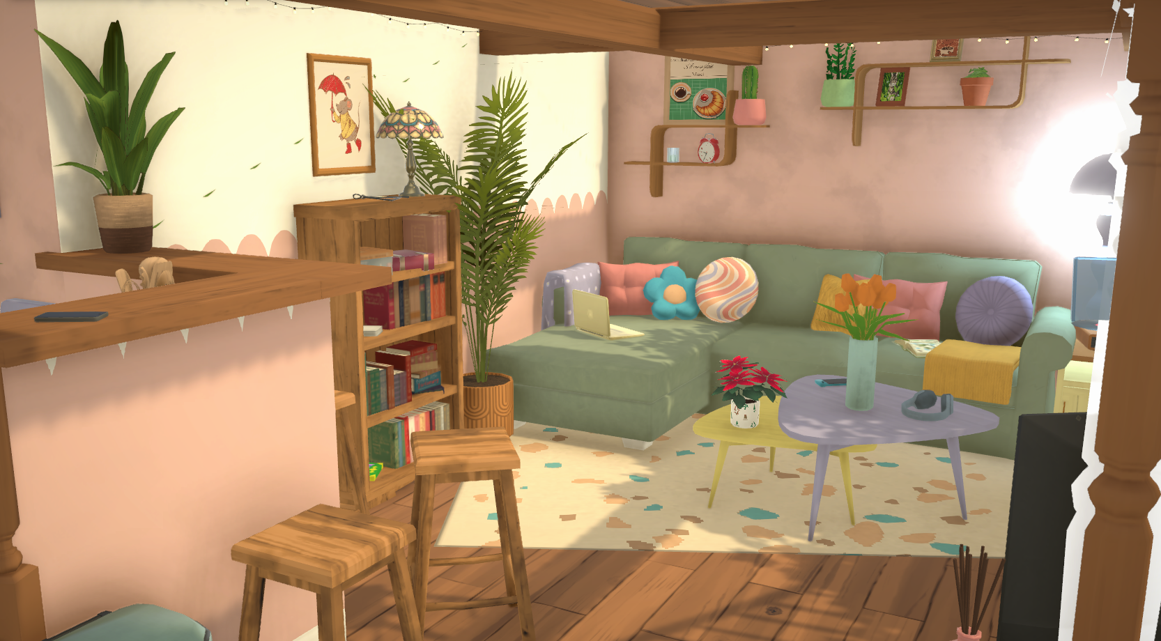 Pastel cottage image 6