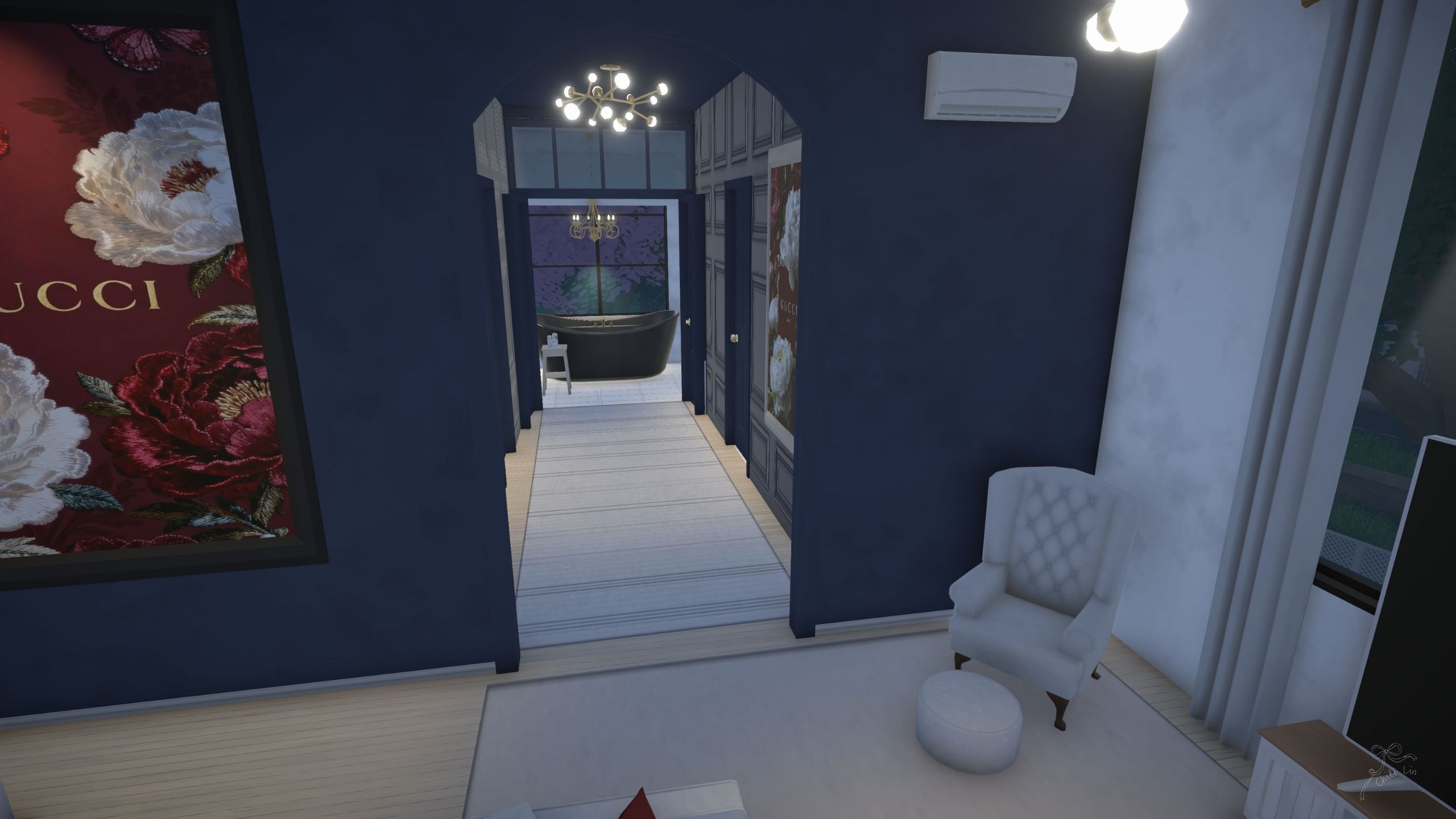 3-Story Elite Residence | 絲絨湛藍．三層頂級私邸 image 3