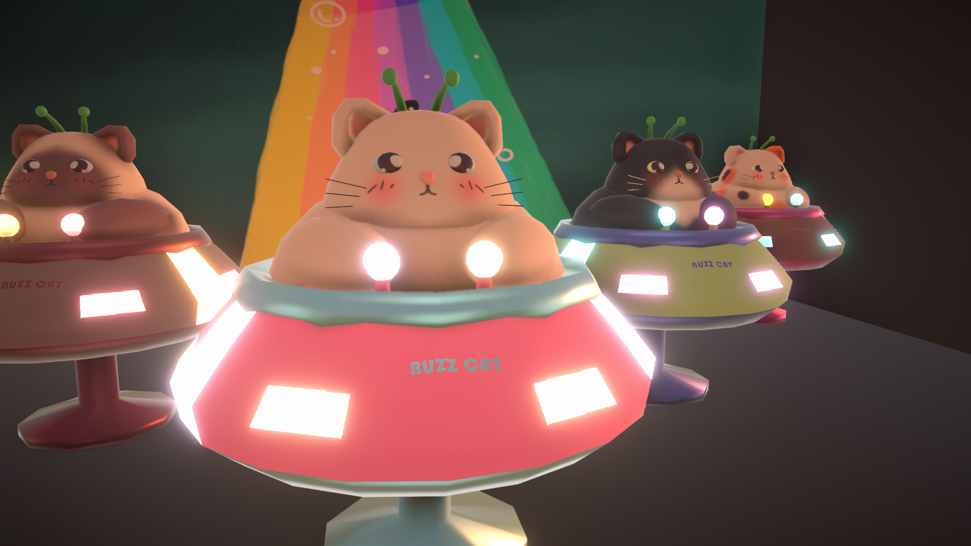 [Bear] Alien Cat Lamp image 3