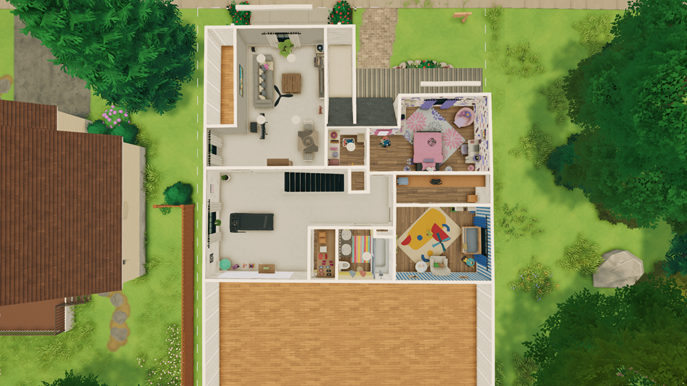 White Country Style Home image 4