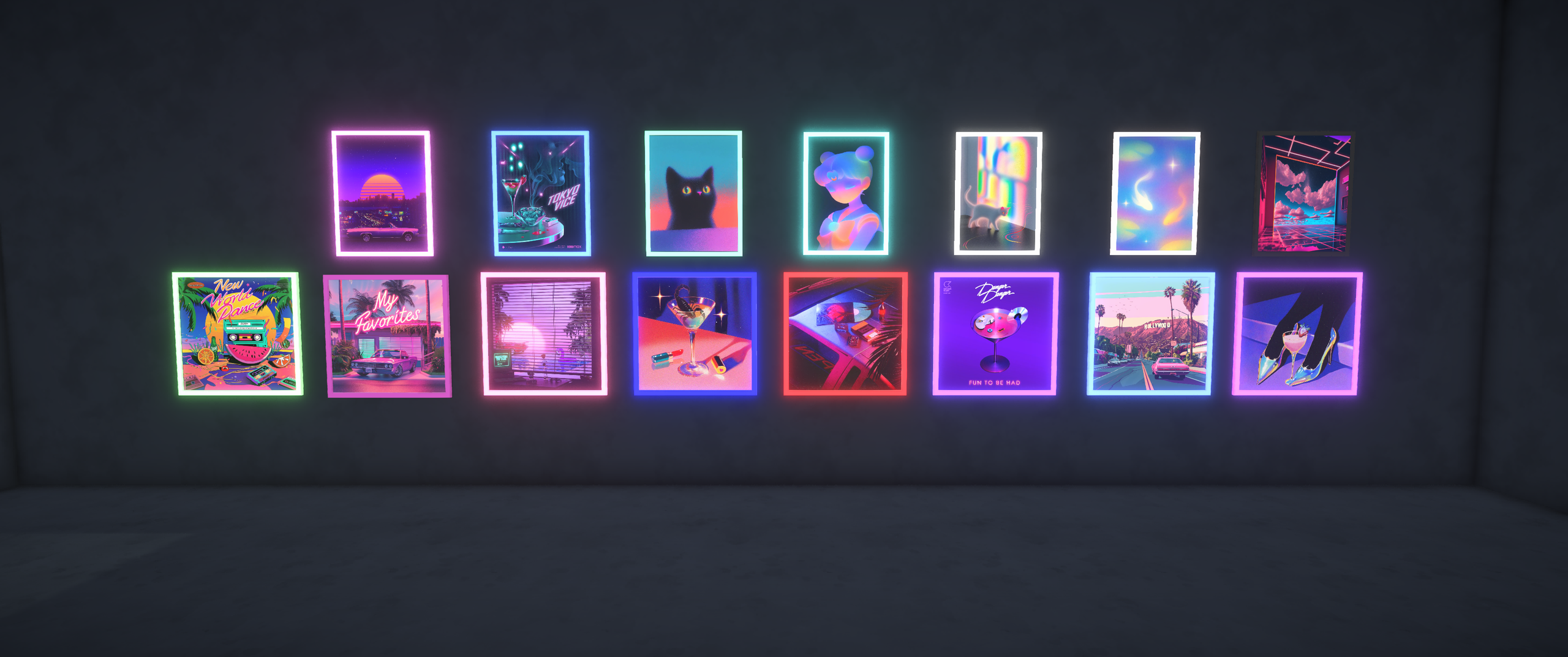 [Bear]Neon Glow Pack Ⅱ image 5