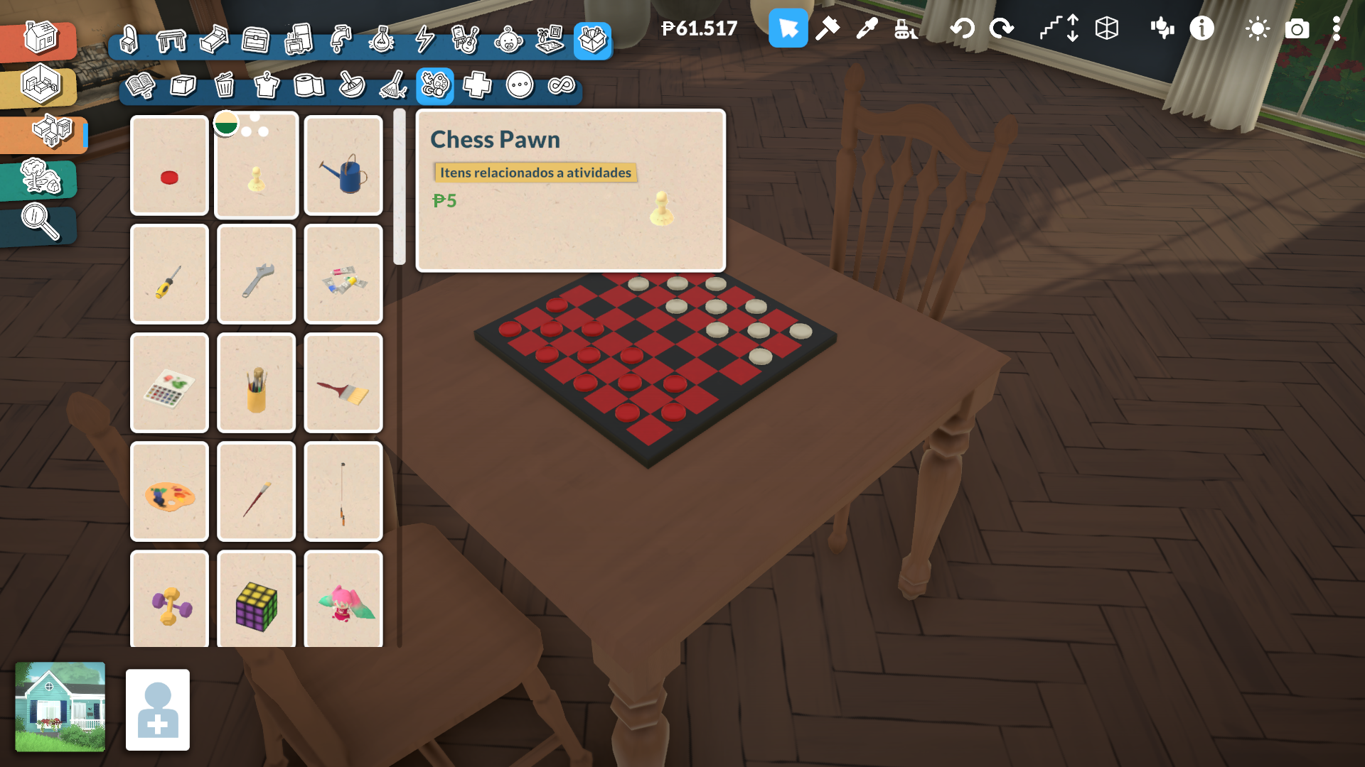 Decorative Chess & Checkers Set image 5