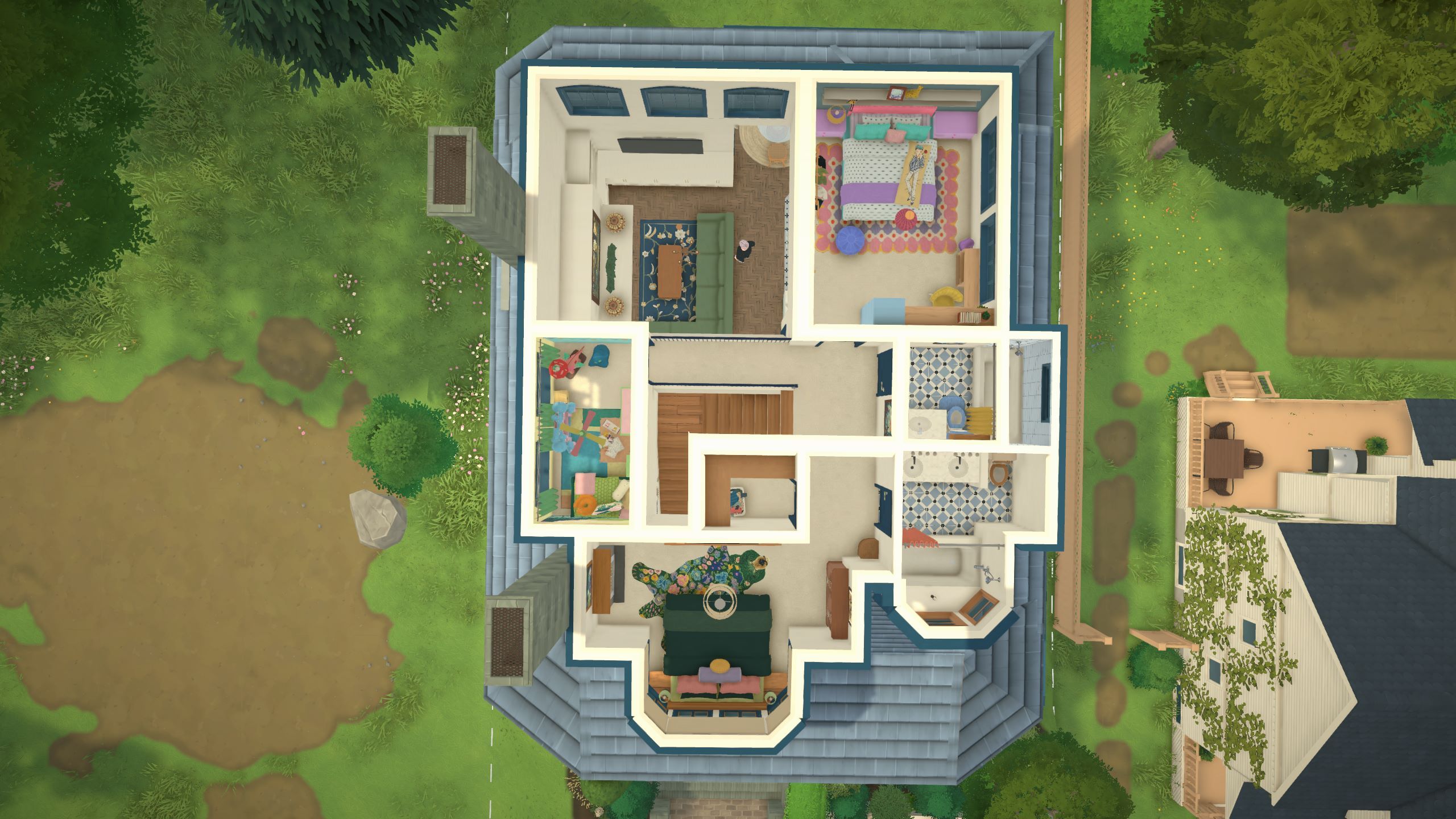 Sweet Blue Stone Family Home image 8