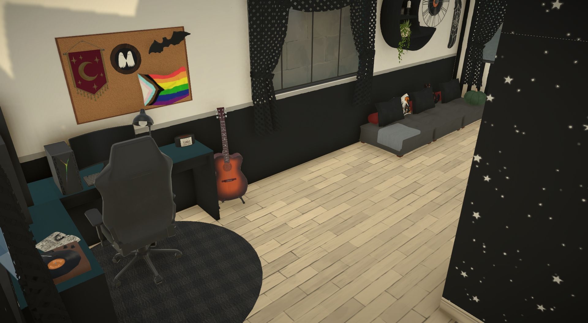 Goth Girl Bachlorette Pad image 2