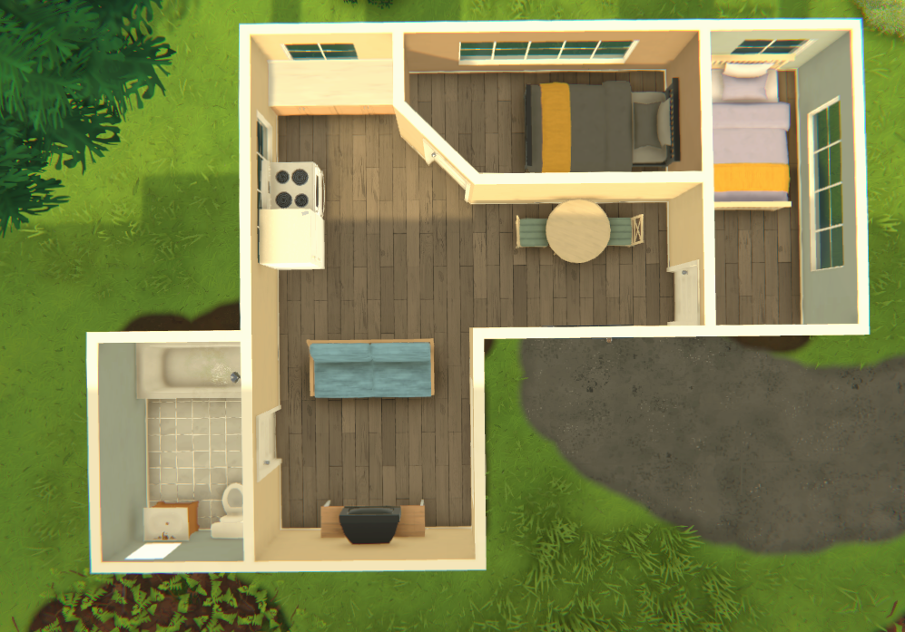 Starter 2 bed 1 bath image 1