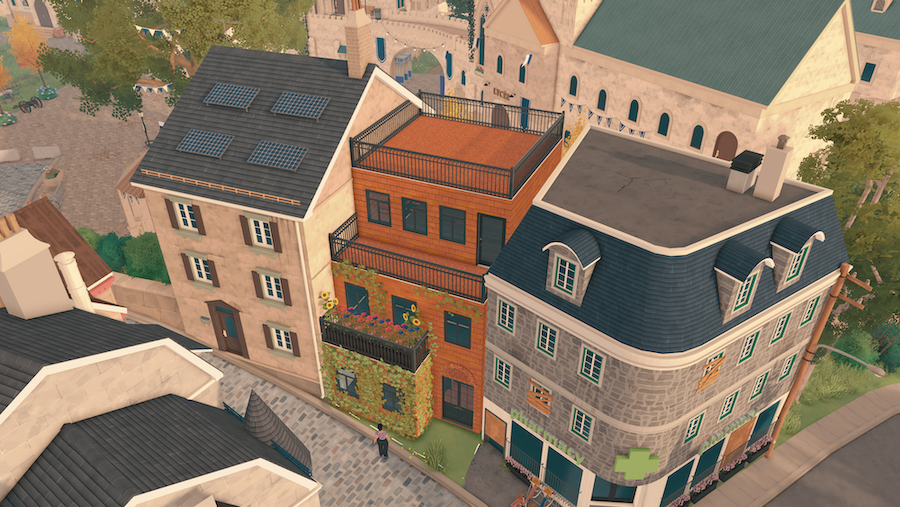 [Empty] Starter Brick Townhouse image 4
