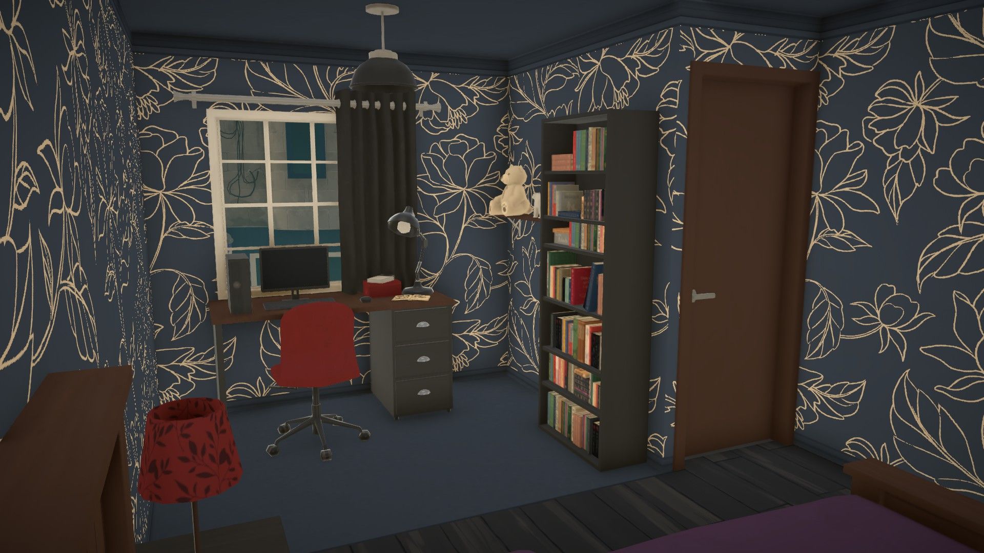Cozy blue town house image 10
