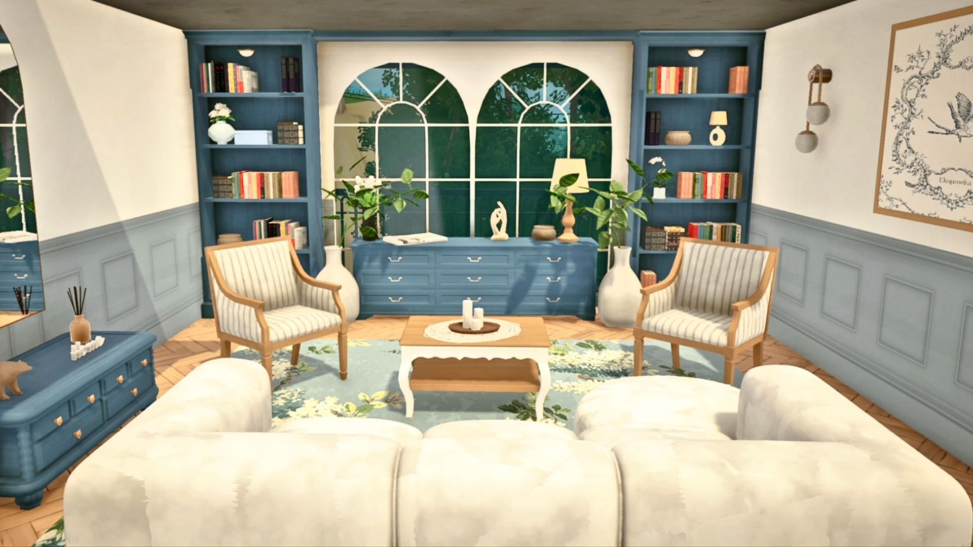 Luxury Blue Home with Walk-in Closet - zoibean image 4