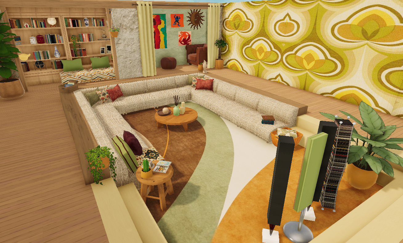 bea's 70s sunken living room image 2
