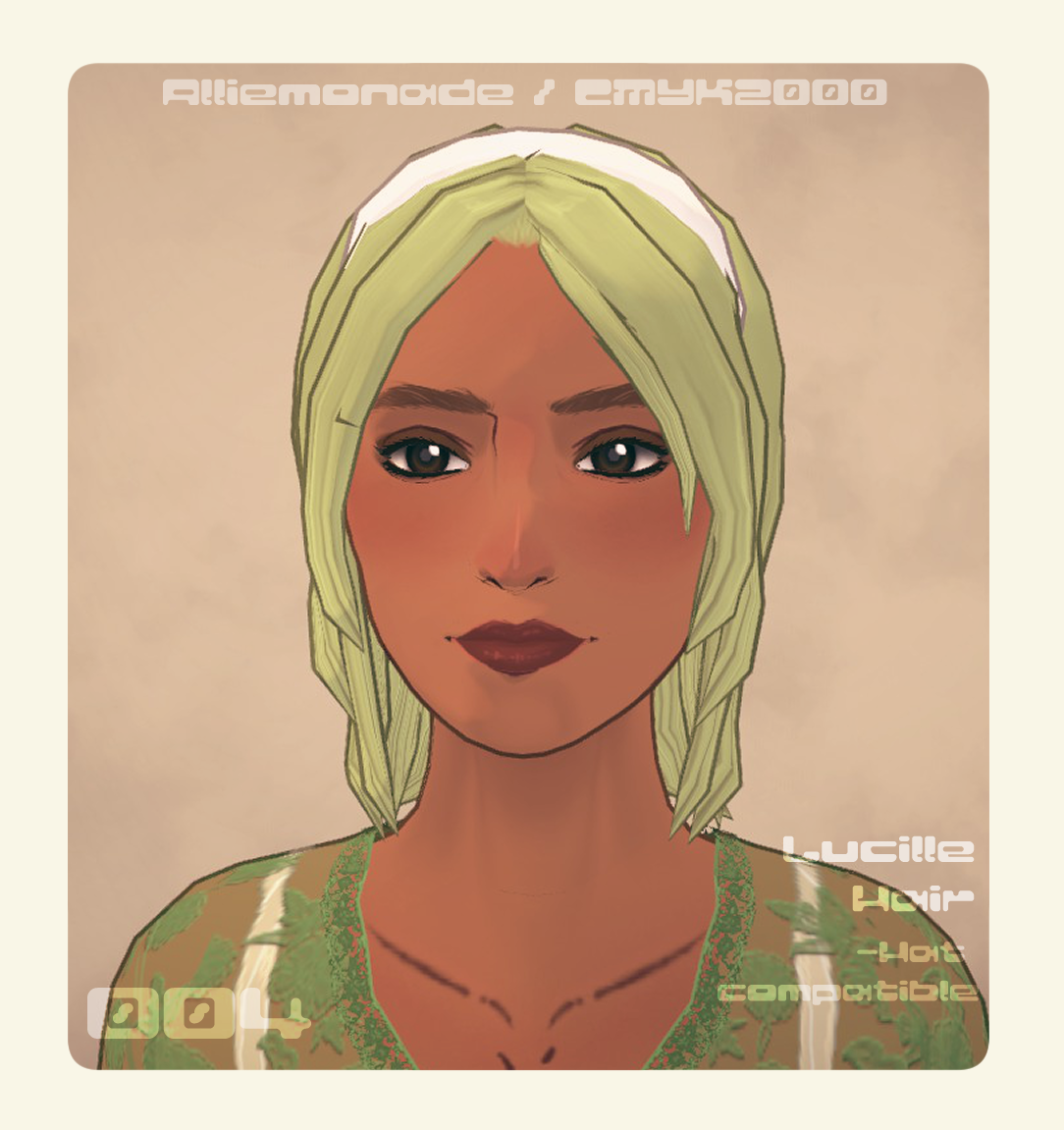 Hair 4-Pack _004 [Reuploaded] image 1