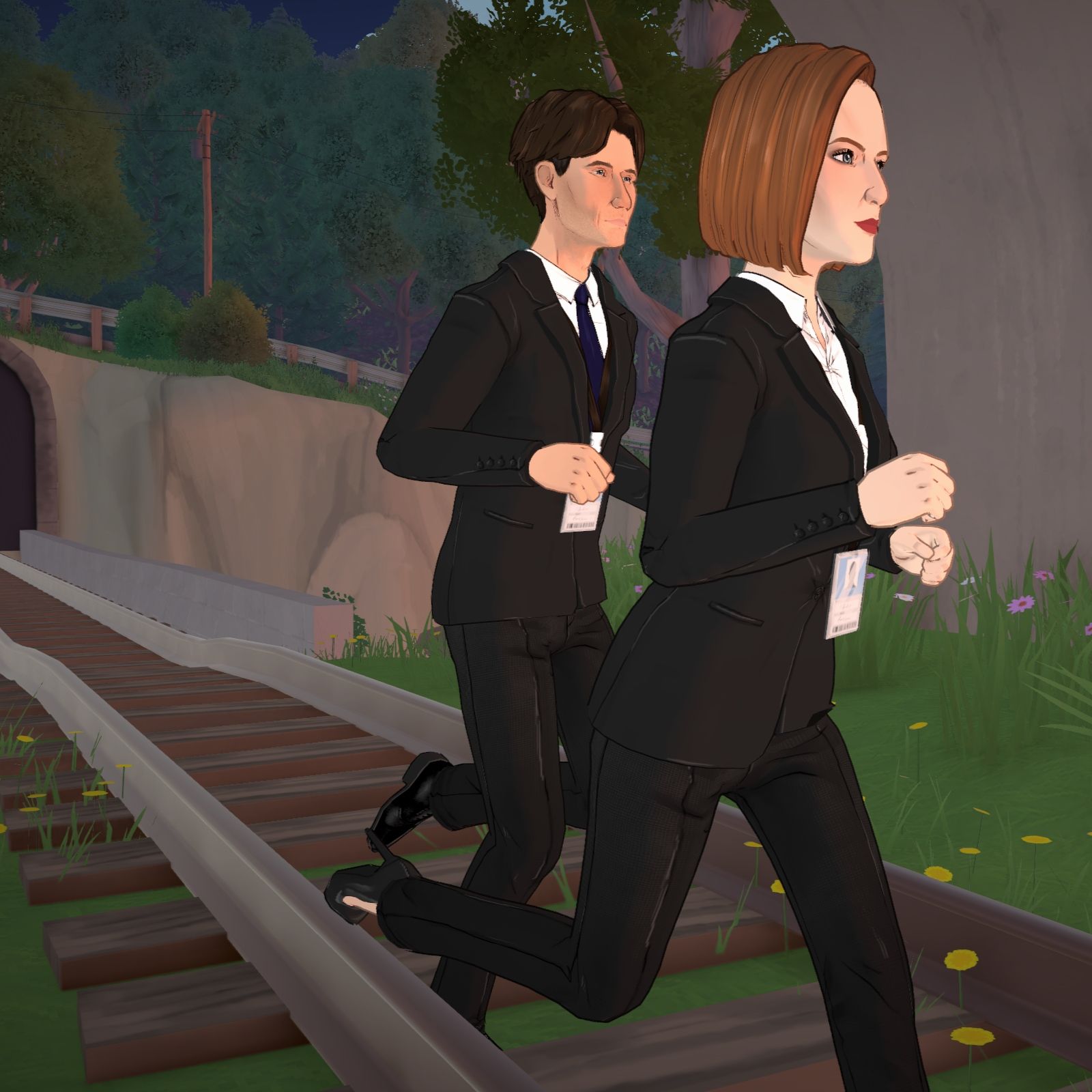 Mulder and Scully image 5