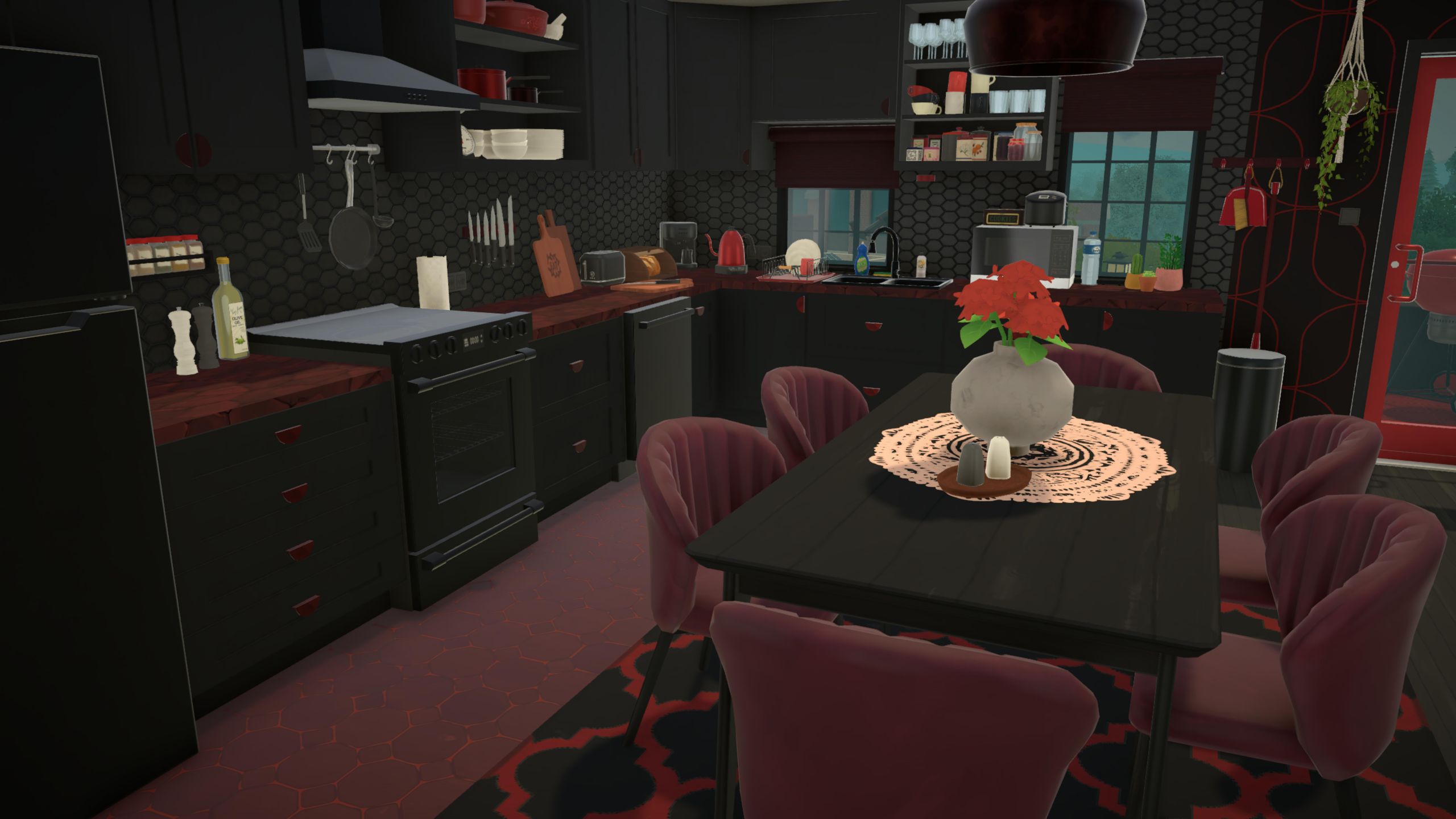 Red-black townhouse image 9