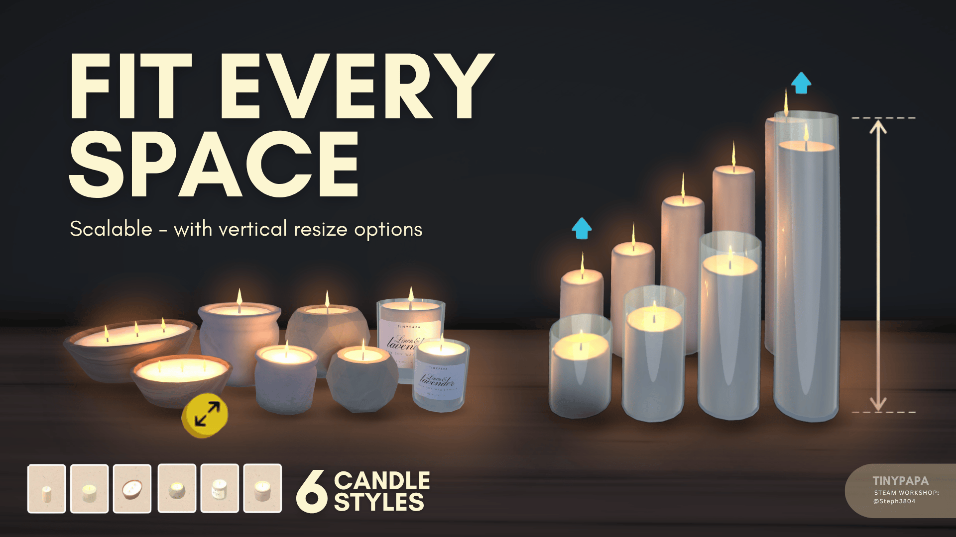 [tinypapa] Functional Candles image 2