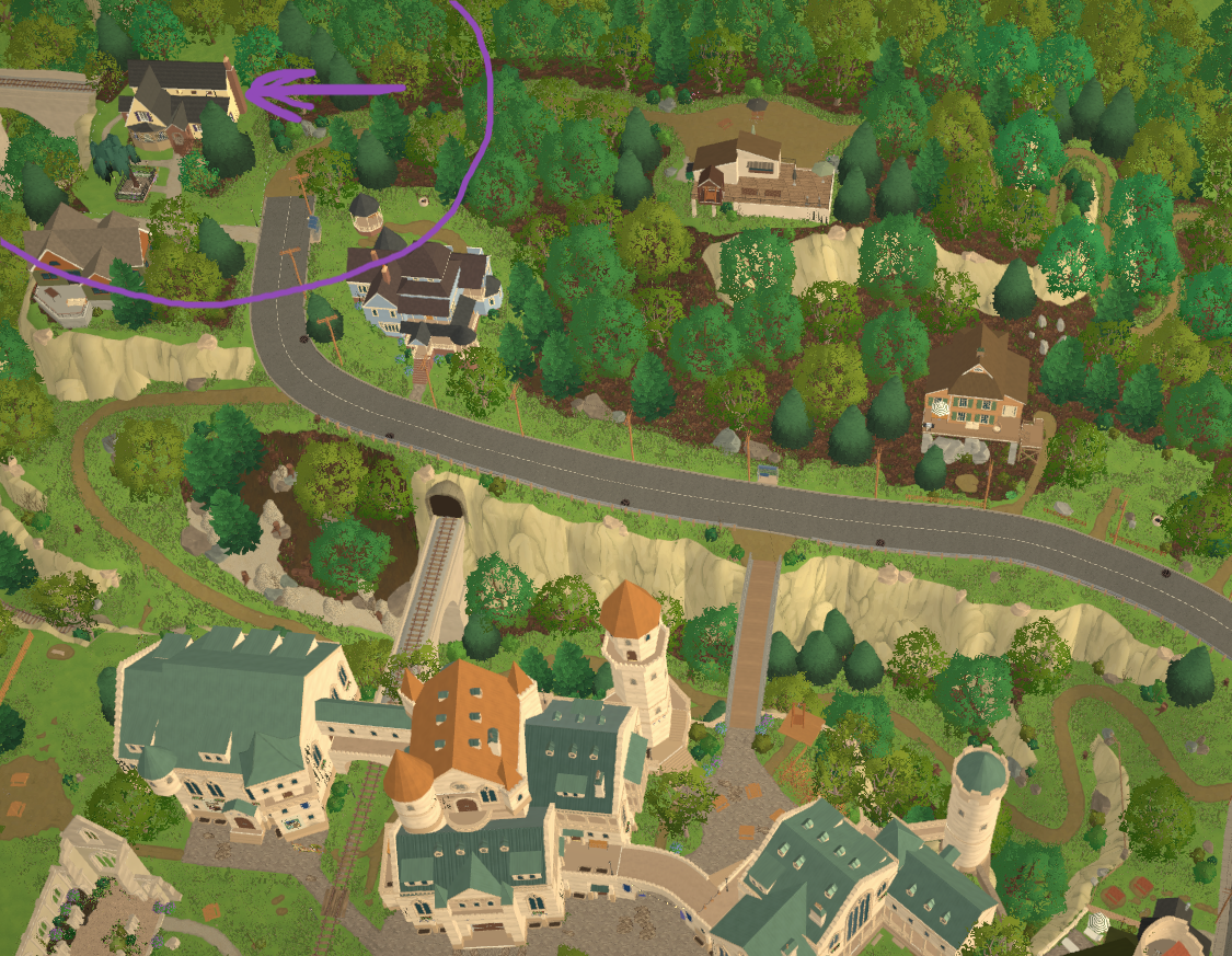 Cute Yellow and purple Cottage image 6