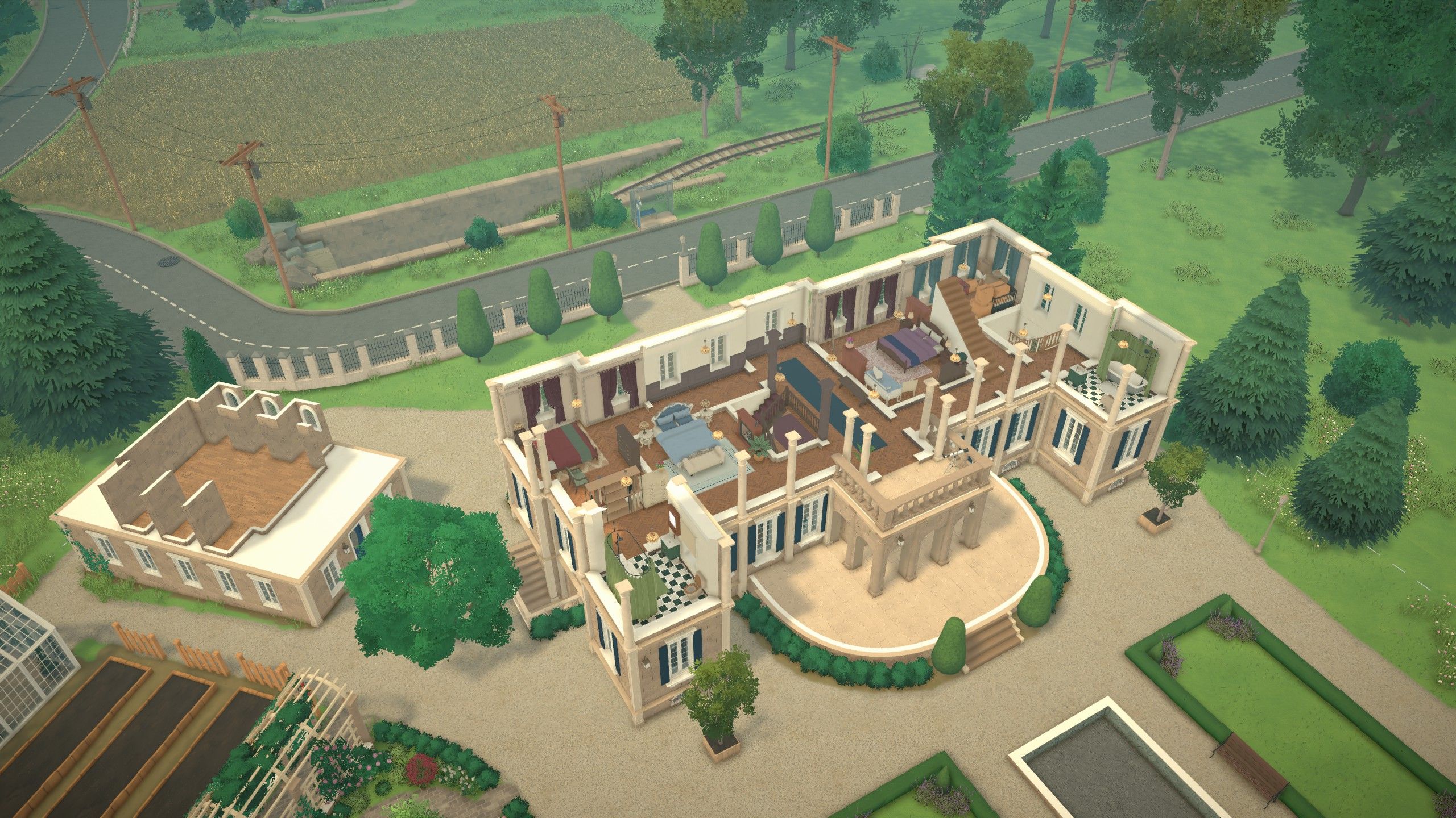 French Chateau Revival - Furnished image 12