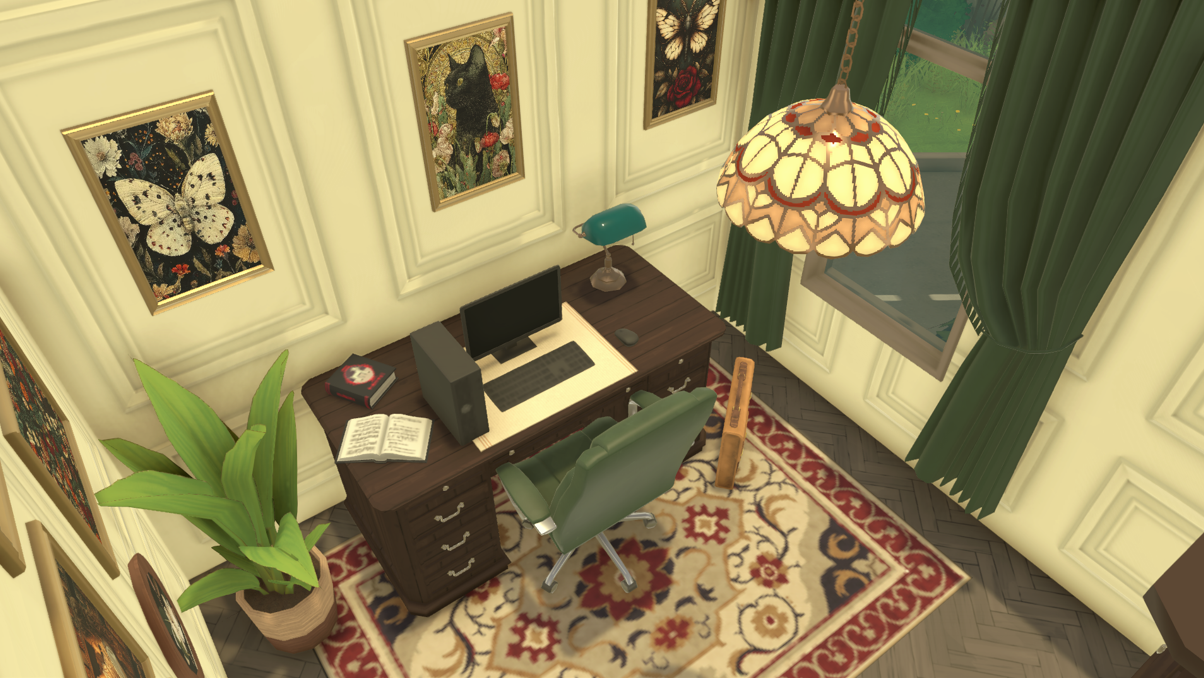 Cozy Dark Academia House image 7