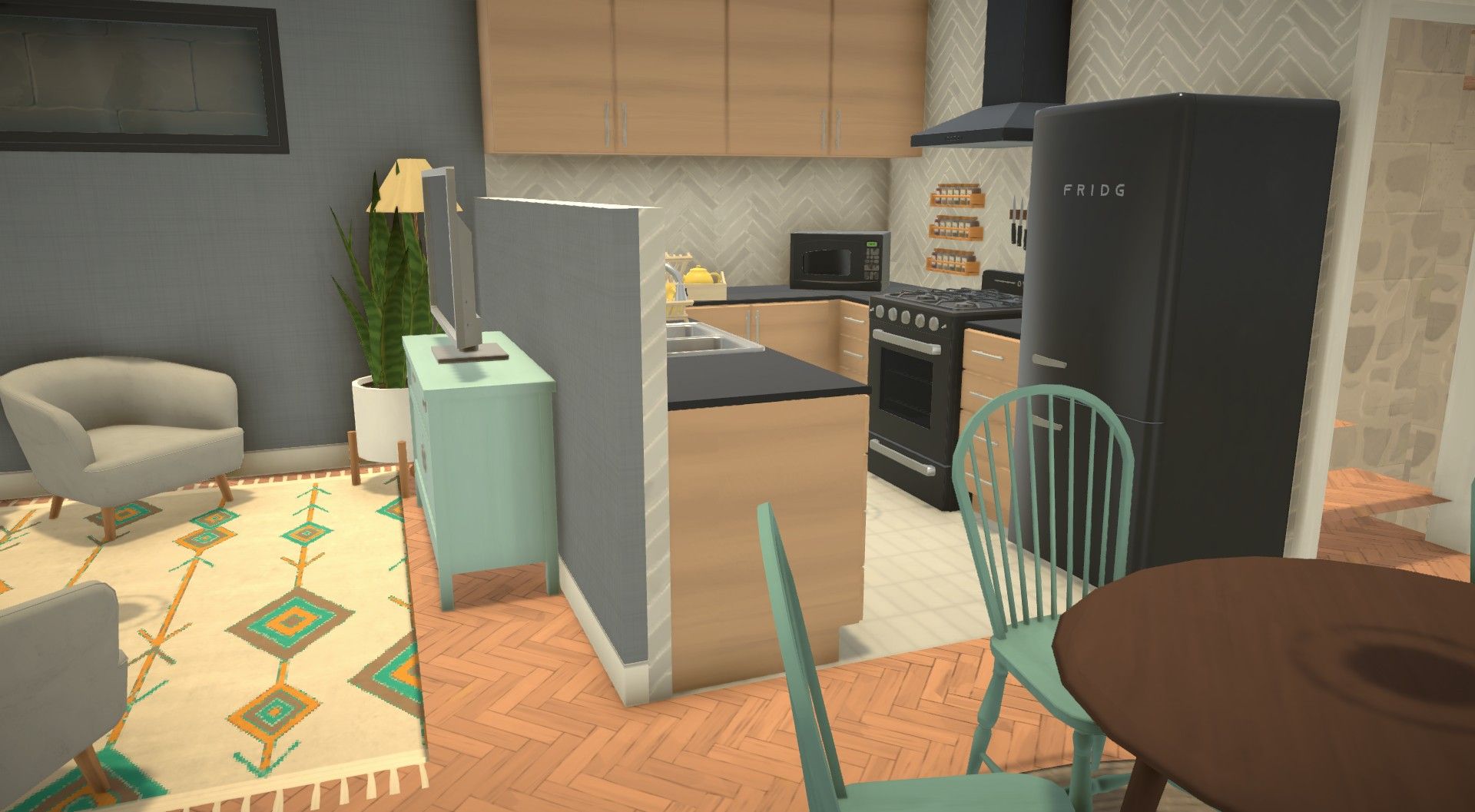 Modern multi-gen w spiral stairs <36K image 7