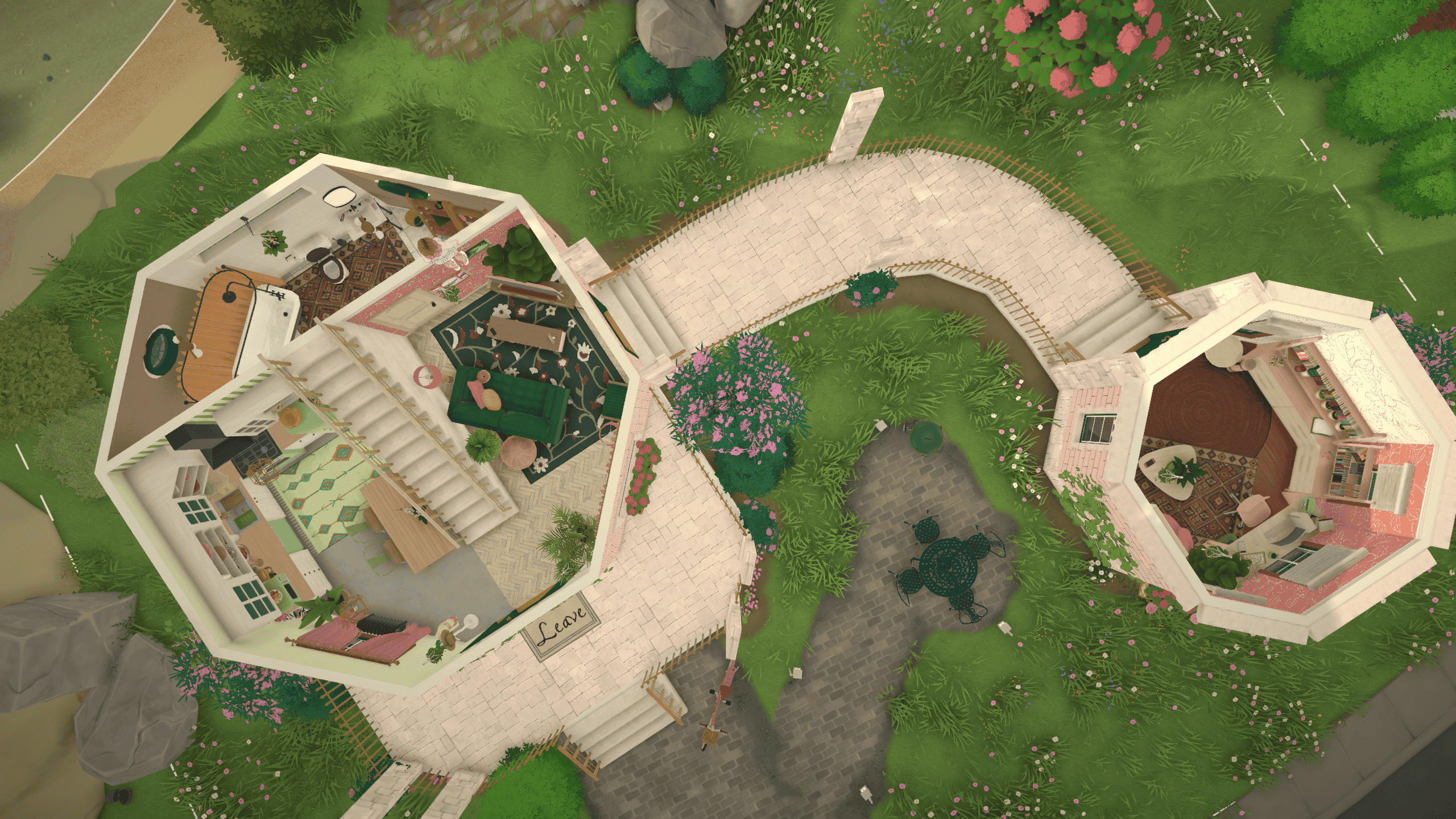 Cute Pink Not-a-Box House image 2