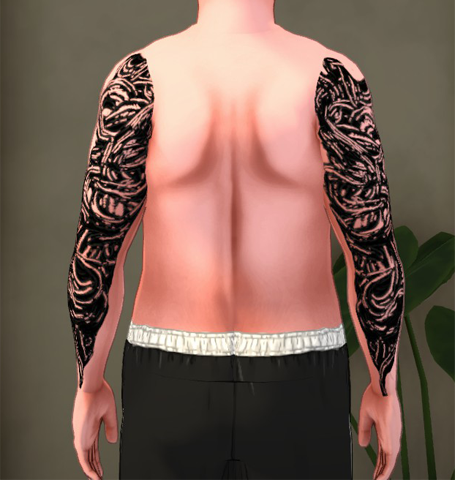 Till Lindemann eel tattoo - arms image 1