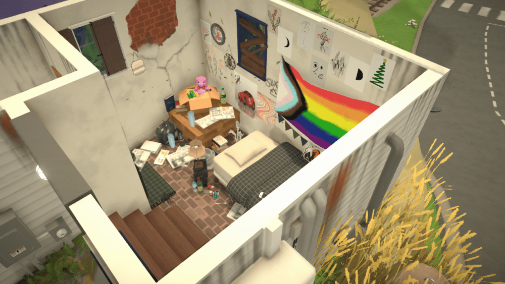 Rundown realistic house image 20