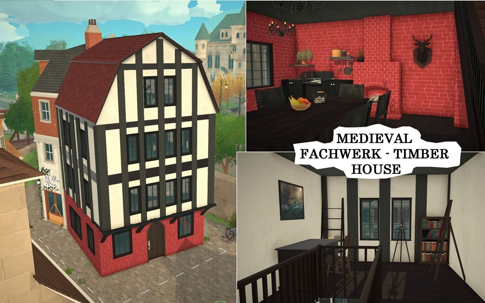 Medieval fachwerk-timber tenement image 8