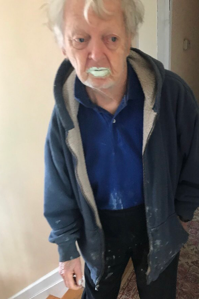 Paint Eating grandpa image 2