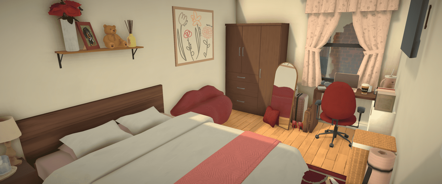 Cluttered Convenience Store with Apartment image 11