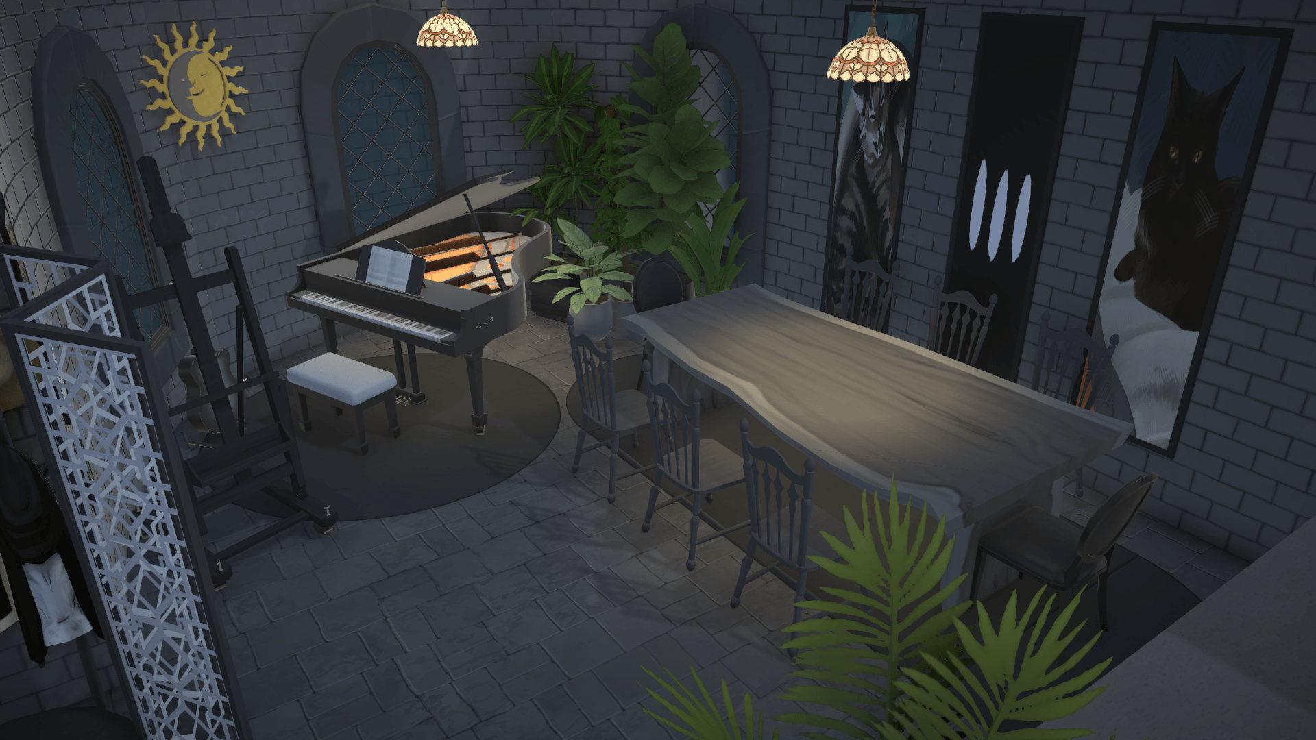 Gothic style loft house image 6