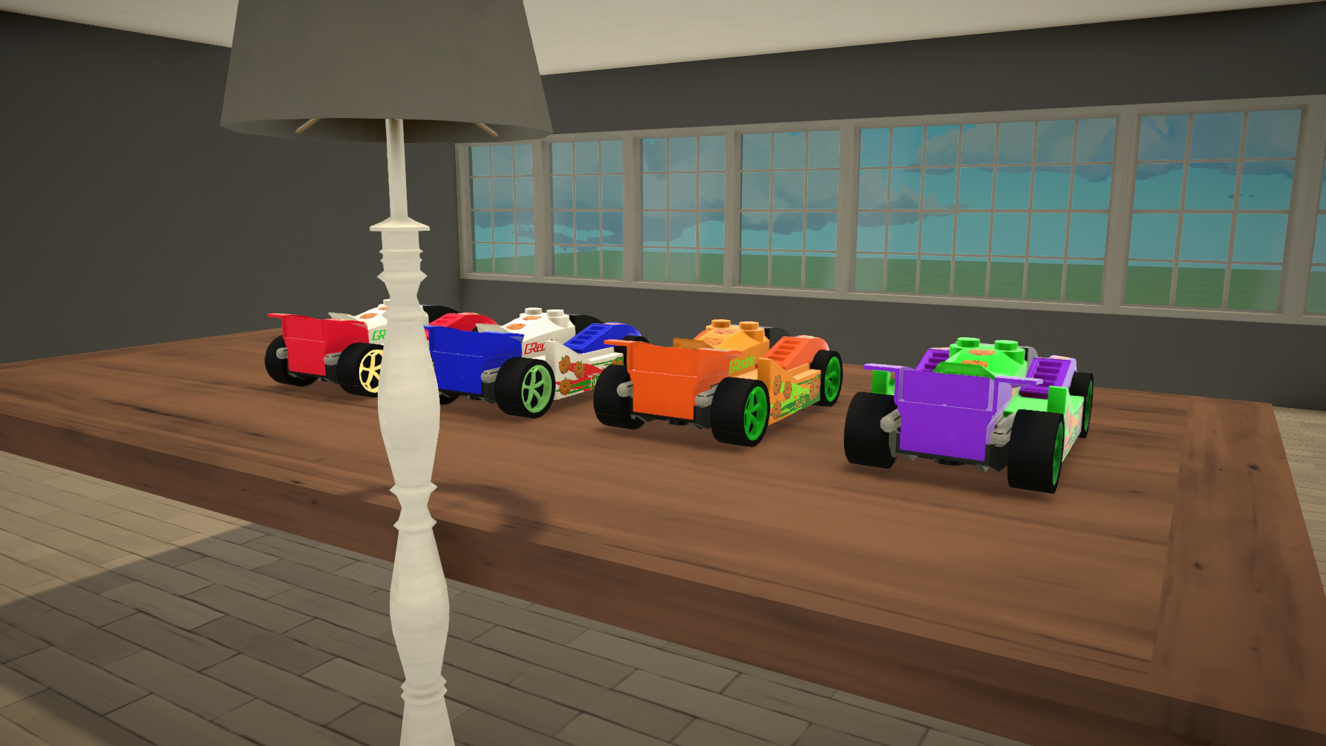 Deco Tiny Turbos car - Fire Swordtail collection image 3