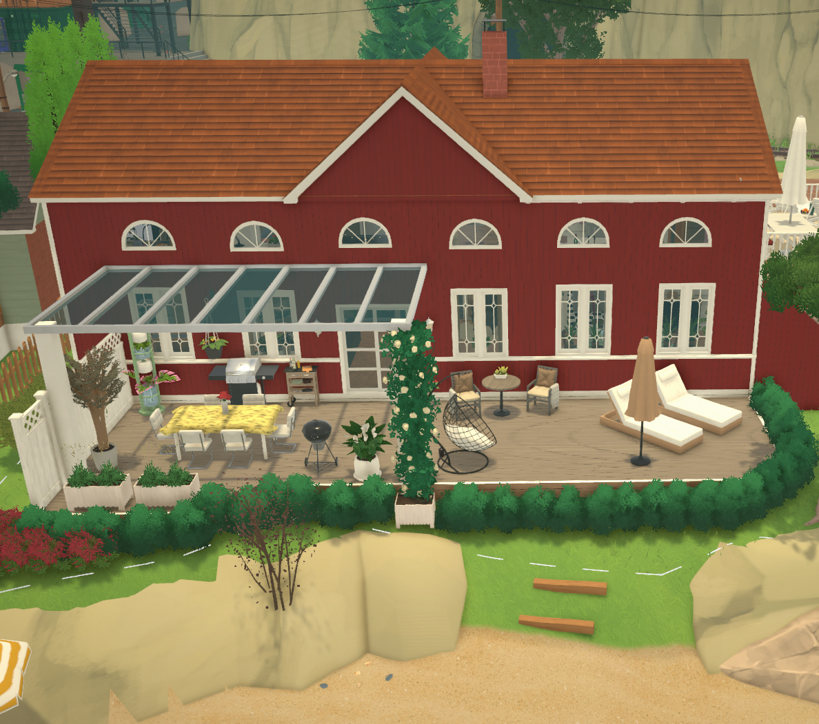 Trollsved  - a Swedish Countryside Villa by SwedishSimsBuilder image 2