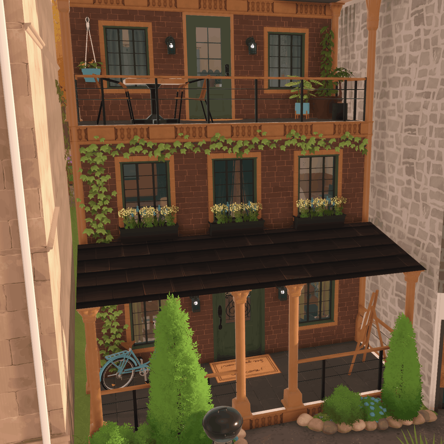 Lofted Brick Townhouse image 1