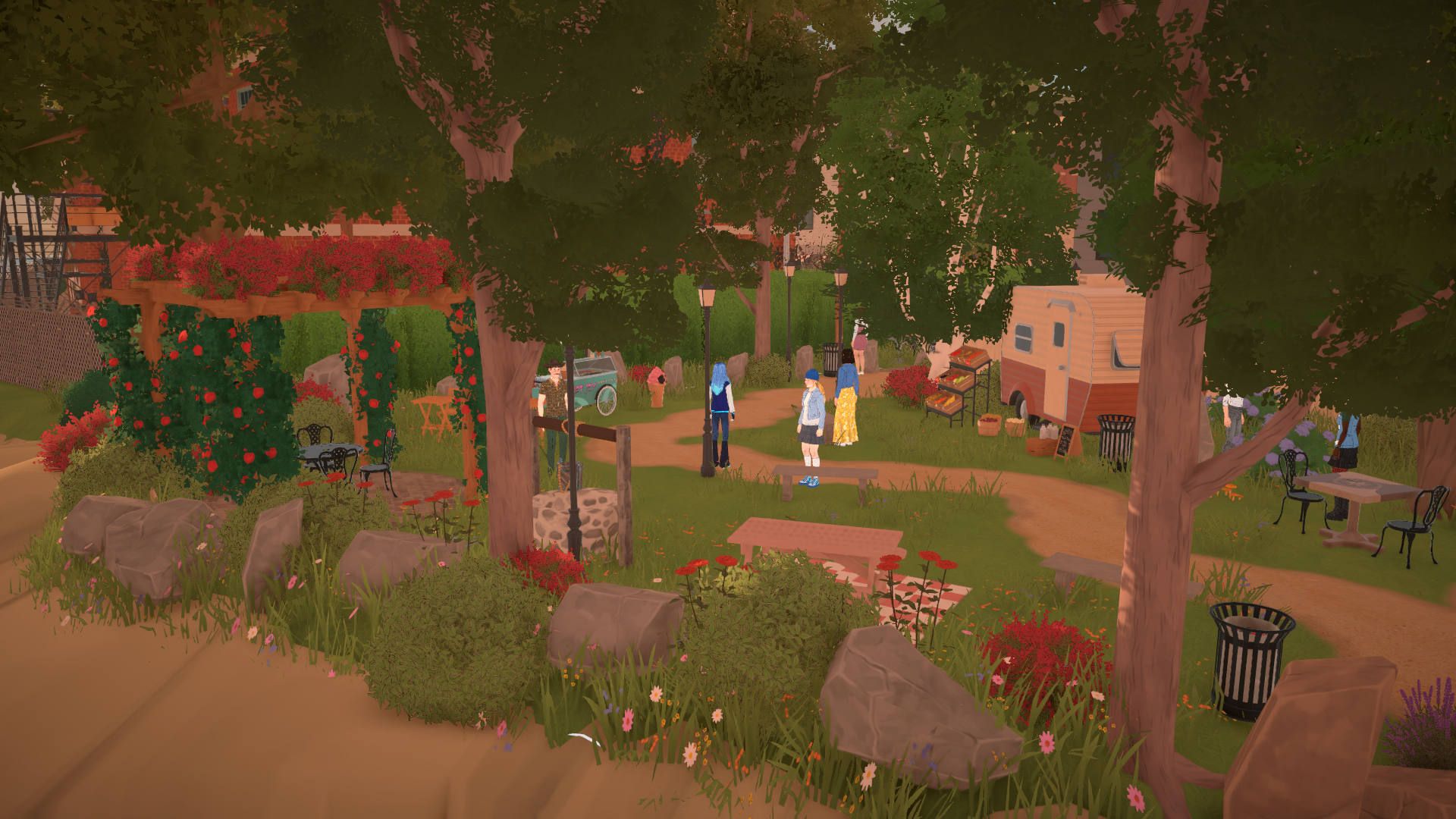 Gentrified Park by the sea image 1