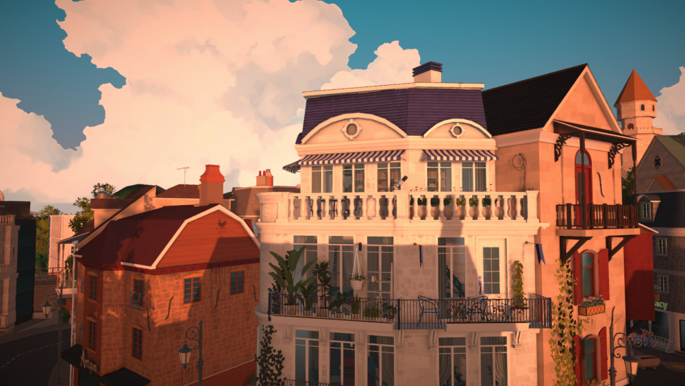 Paris Apartment BlueRed Final image 2