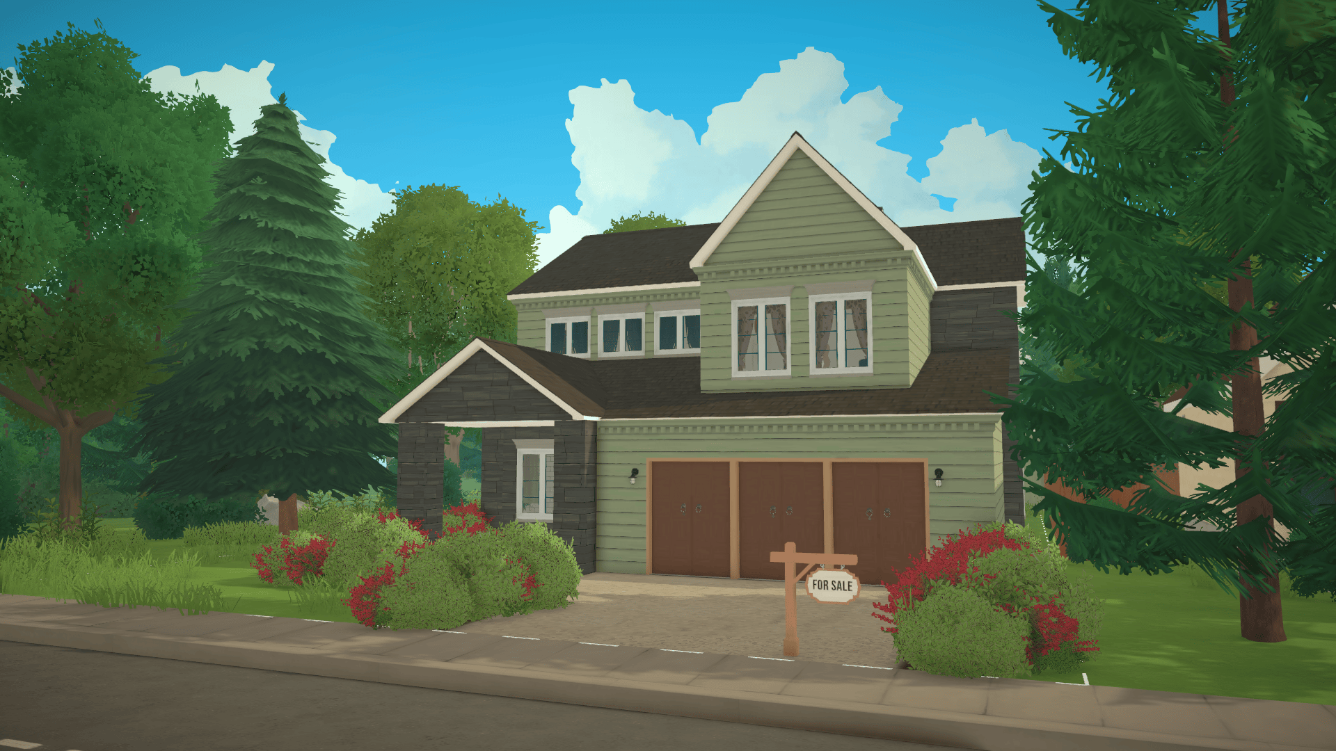 Green Suburban House image 1