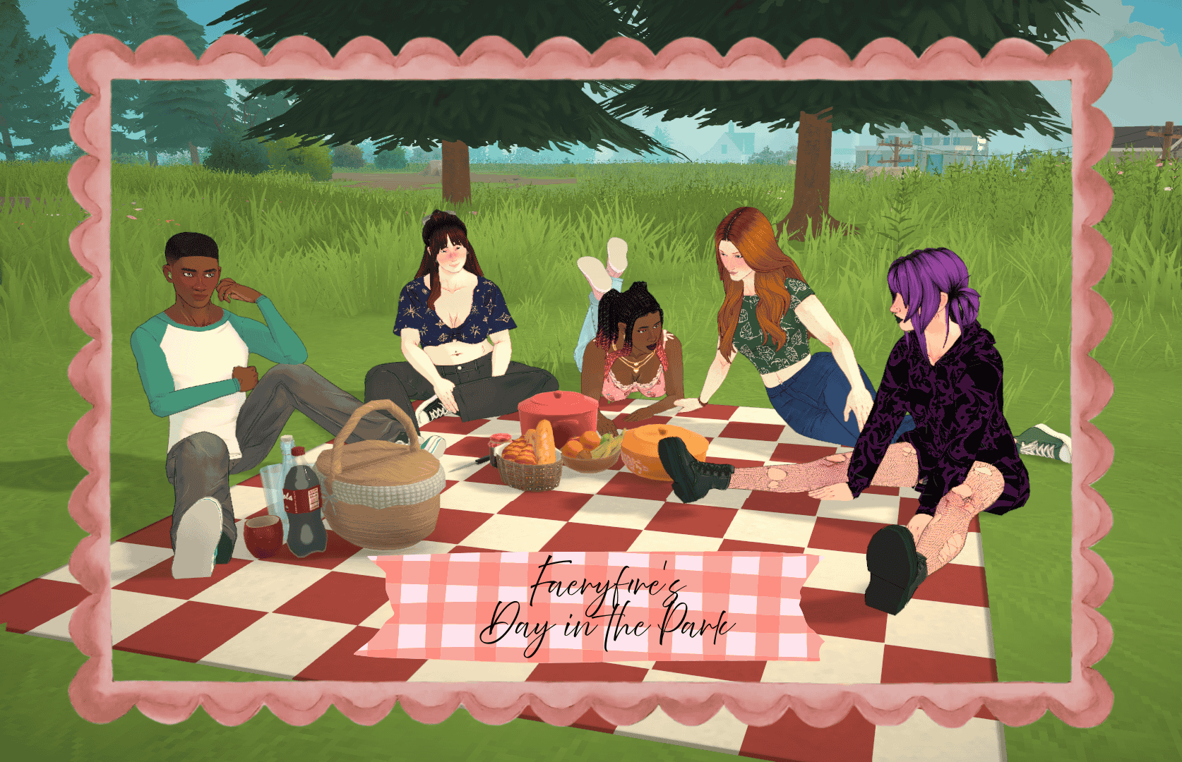 FaeryF1re's Day At The Park Poses image 1